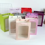 Paper Bag Manufacturer - OEM/ODM Custom Clear Window Gift Packaging Bag