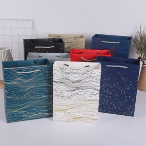 Paper Bag Manufacturer - OEM/ODM Custom Red Printed Clothing Shopping Bag