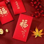Red Envelope Manufacturer - OEM/ODM Custom 2024 Printed Fancy Paper Hongbao