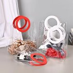 PVC Shopping Bag Manufacturer - OEM/ODM Custom Clear Circular Handle Tote