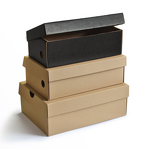 Shipping Box Manufacturer - OEM/ODM Custom Black Corrugated Gold Foil Box