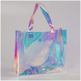 PVC Handbag Manufacturer - OEM/ODM Custom Waterproof Transparent Holographic Bag