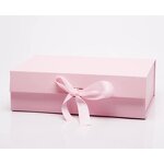 Gift Box Manufacturer - OEM/ODM Custom Pink Folding Magnetic Box