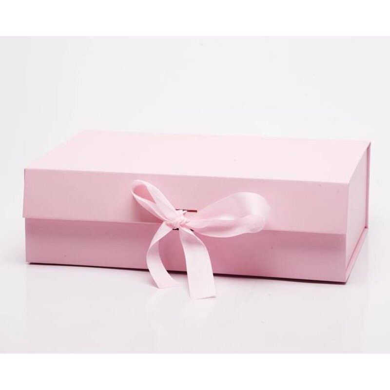 Gift Box Manufacturer - OEM/ODM Custom Pink Folding Magnetic Box