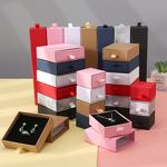 Jewelry Box Manufacturer - OEM/ODM Custom Small Black Flat Paper Box