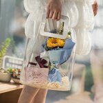 PVC Gift Bag Manufacturer - OEM/ODM Custom Clear Florist Planter Bag