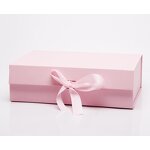Gift Box Manufacturer - OEM/ODM Custom Pink Folding Magnetic Box