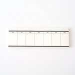 Desk Agenda Supplier - Cute Flower Student Undated Weekly