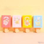 Retractable Eraser Factory - Cute Candy Macaron Children with Broom