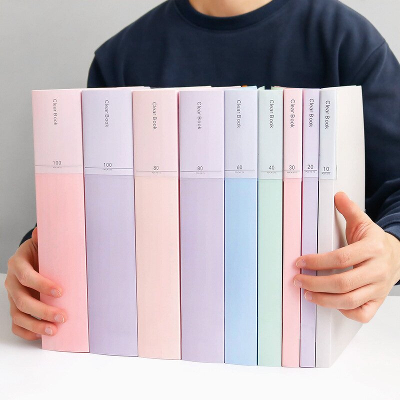 Document Folders Set Supplier - Classic Cute Gradient 5pcs A4