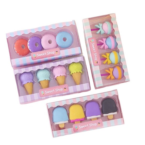 Mermaid Eraser Factory - Creative Cartoon Cute Shape Set