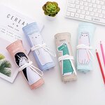 TPU Pencil Bag Supplier - Creative Cute Frosted Translucent