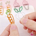 Paper Clip Set Manufacturer - Creative Colorful Drop Shape 10 Pcs
