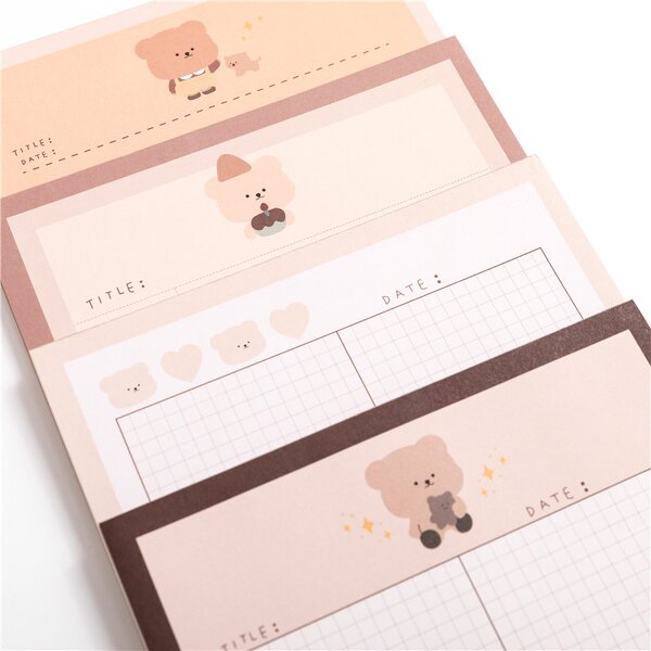 Memo Pad Factory - Creative Cartoon Sweet Portable 80sheets