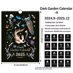 Desk Calendar Factory - Custom 2025 Dark Forest English Wall