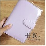 PVC Zipper Pouch Supplier - New Color PVC 6 Holes A6