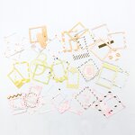 DIY Stickers Manufacturer - Cute Kawaii Gold Foil Scrapbooking