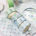 Washi Tape Set Factory - Cute Cartoon Flower Unicorn 7 Rolls