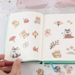 Paper Sticker Manufacturer - Cute Retro Stamps Series DIY
