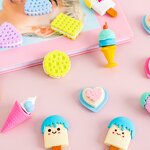 Simulation Eraser Supplier - Cute Creative Ice Cream Donut Set