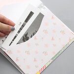 6 Rings Binder Supplier - Cute Kawaii Sequins PVC A5A6