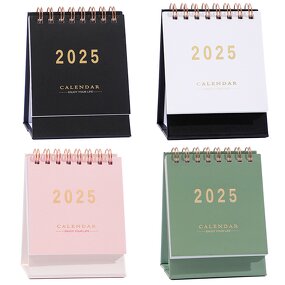 Desk Calendar Supplier - Custom 2025 Solid Color Memo Pad