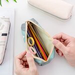 Canvas Pencil Case Factory - Creative Double Pouches Multifunctional