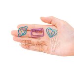 Metal Paper Clips Supplier - Metal Number Shape 200pcs/pack