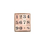 Wood Stamps Set Manufacturer - Classic School Student DIY