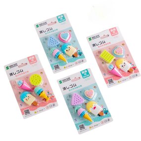 Simulation Eraser Supplier - Cute Creative Ice Cream Donut Set