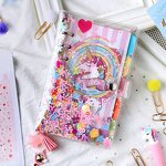 Spiral Notebook Factory - Cute Cartoon Hardcover A5 Refillable