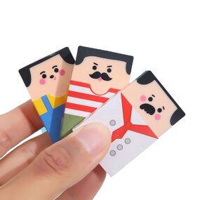 Hexagon Eraser Manufacturer - New Simple and Fresh Pencil Shape