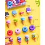 Mermaid Eraser Factory - Creative Cartoon Cute Shape Set