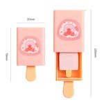 Retractable Eraser Factory - Cute Candy Macaron Children with Broom
