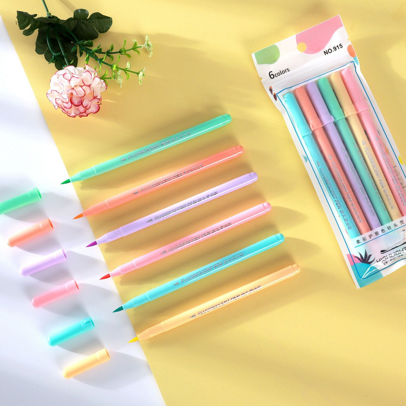 Highlighter Pen Supplier - Custom Macaron Eye Color Flash