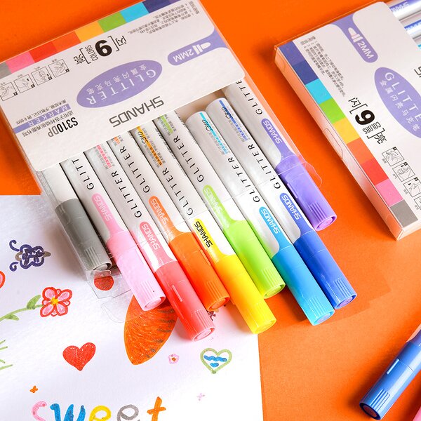 Highlighter Pen Manufacturer - Custom Personality Metallic Shiny