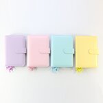 Leather Binder Manufacturer - Kawaii Korea 6 Rings A6