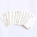 Index Divider Supplier - Domikee Cute Creative Gold Foil A6