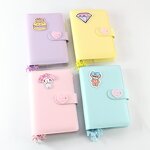 Leather Binder Manufacturer - Kawaii Korea 6 Rings A6