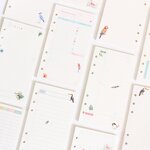 Index Divider Supplier - Domikee Cute Creative Gold Foil A6