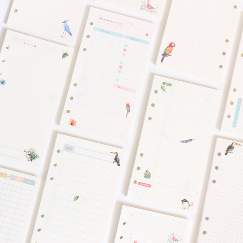 Index Divider Supplier - Domikee Cute Creative Gold Foil A6