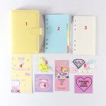 Leather Binder Manufacturer - Kawaii Korea 6 Rings A6