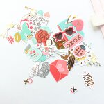 Decorative Paper Sticker Factory - New Candy Kawaii School Gold
