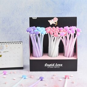 Calla Lily Gel Pen Supplier - Cute Silicone Creative 0.5mm