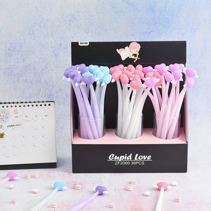 Calla Lily Gel Pen Supplier - Cute Silicone Creative 0.5mm