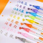 Highlighter Pen Manufacturer - Custom Personality Metallic Shiny