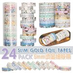 Washi Tape Sticker Factory - Creative New Black Bronzing Starry