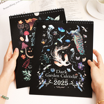 Desk Calendar Factory - Custom 2025 Dark Forest English Wall