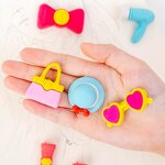 Bow Cat Eraser Factory - Cute Kawaii Creative Donut Shape