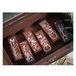 Alphabet Stamps Set Factory - Mini Creative 42-Piece Geometric